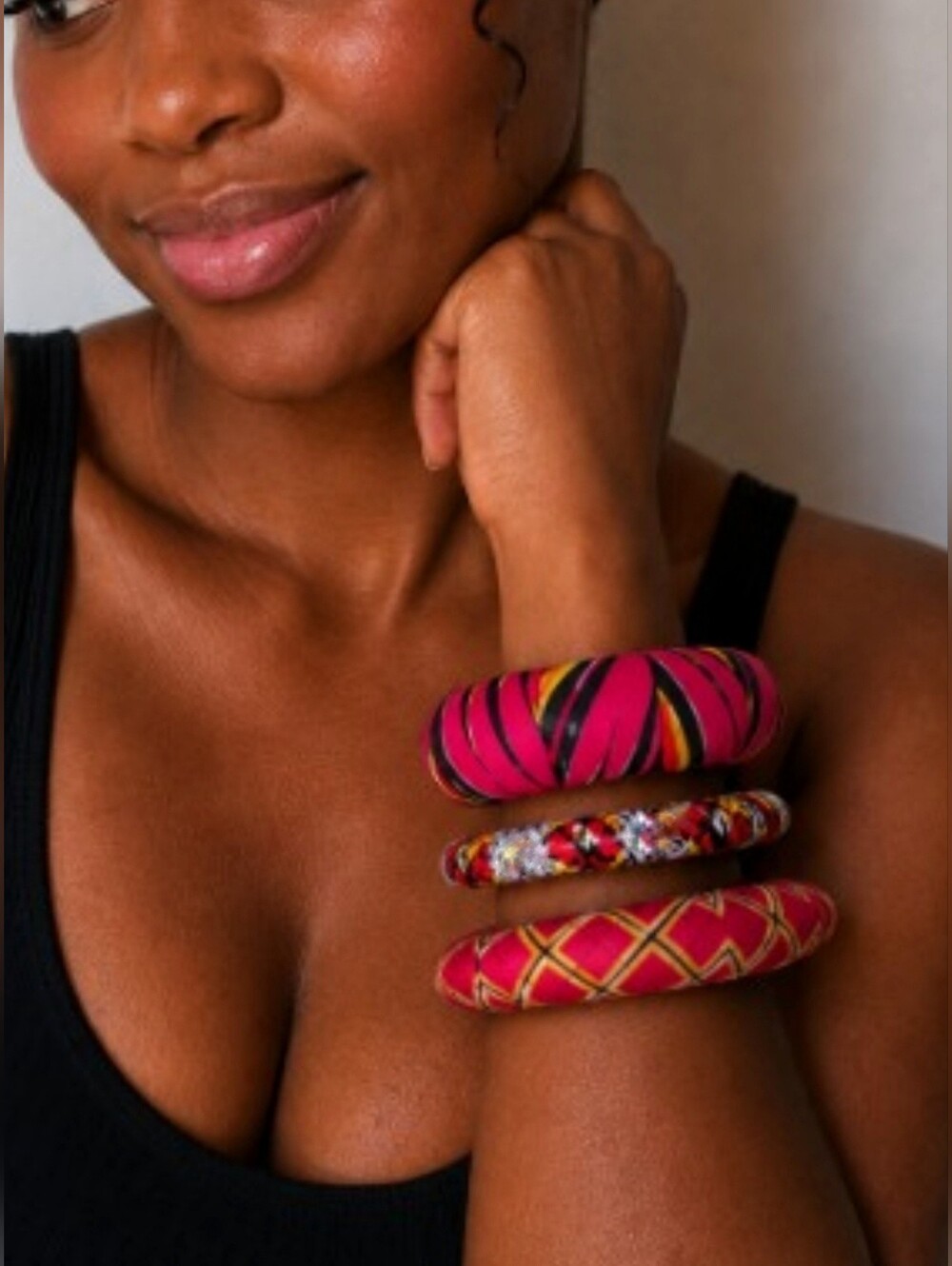 BANGLE (SET OF 3) African  print